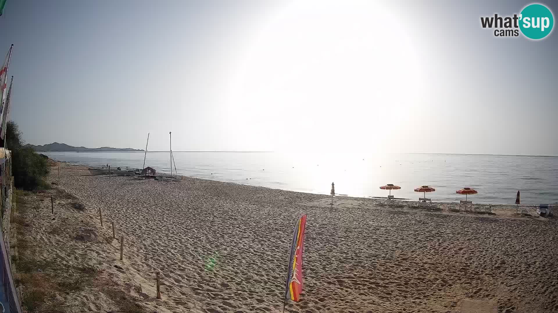 Web kamera Piscina Rei – Pogled uživo iz Costa Rei, Muravera
