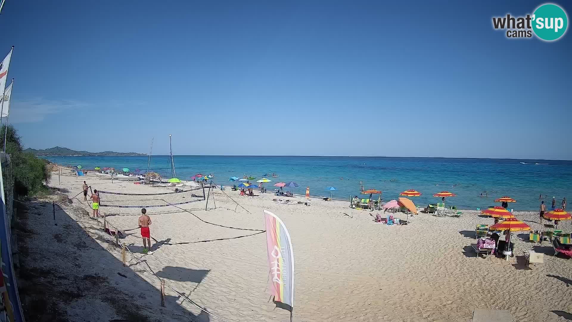 Web kamera Piscina Rei – Pogled uživo iz Costa Rei, Muravera