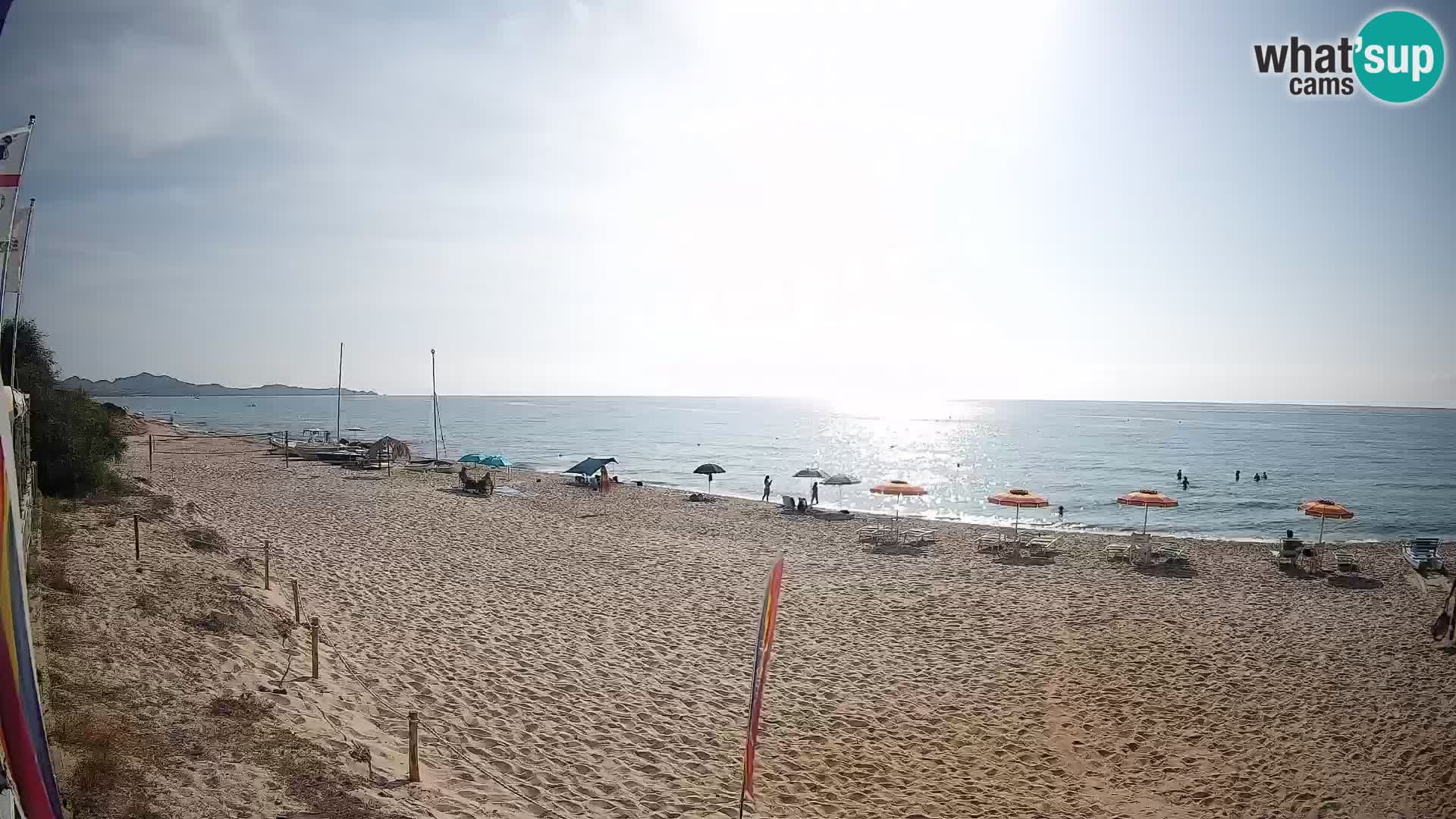 Webcam Piscina Rei – Vista en directo desde Costa Rei, Muravera