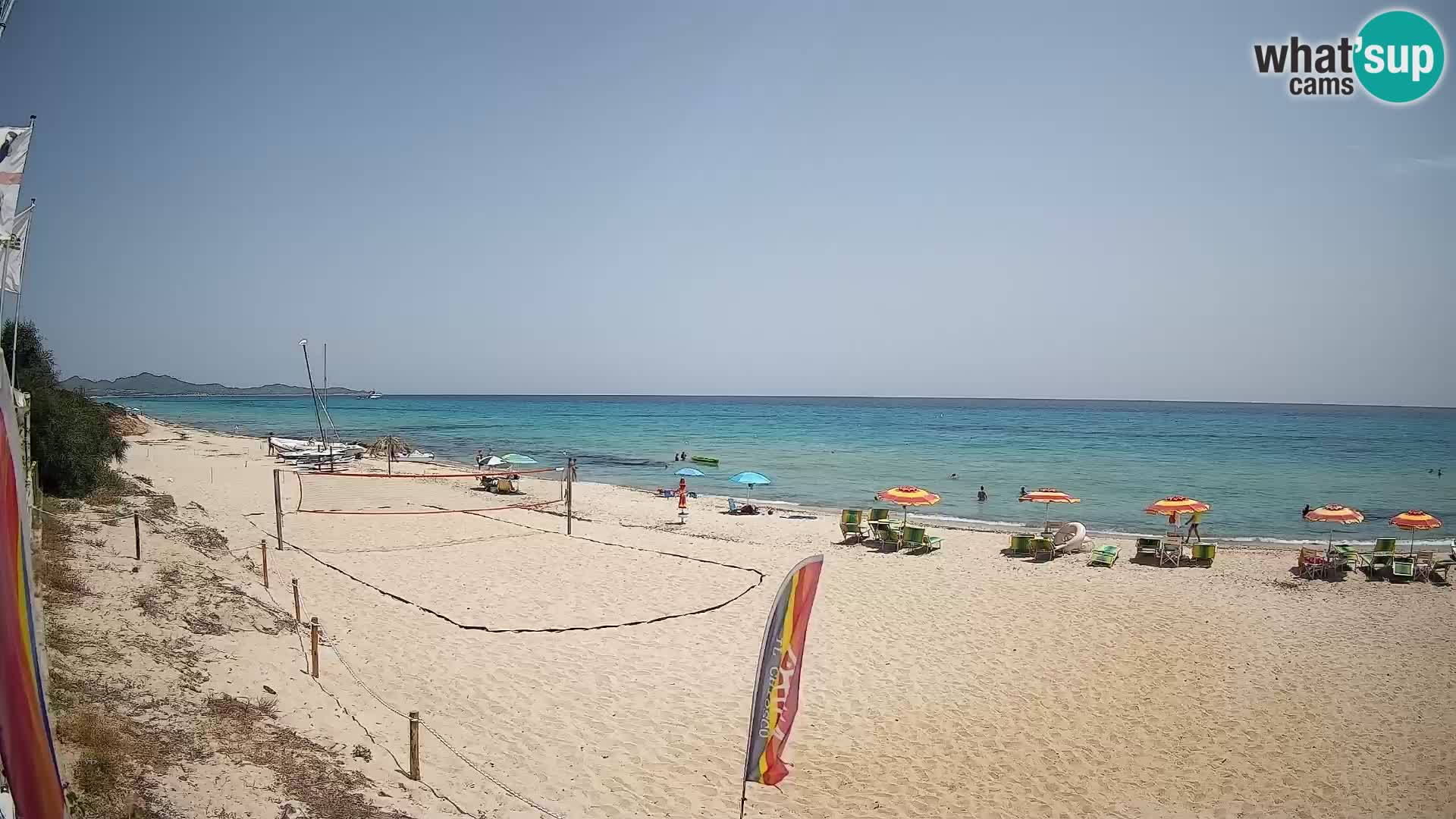 Webcam Piscina Rei – Liveblick auf Costa Rei in Muravera