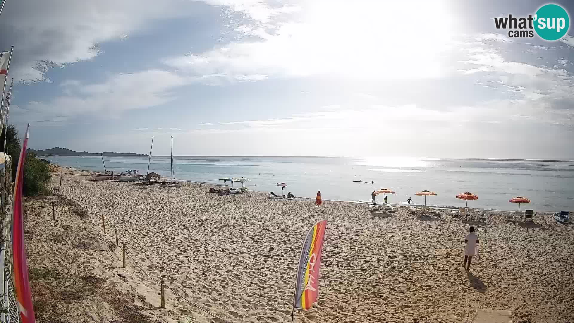 Webcam Piscina Rei – Vista live da Costa Rei, Muravera