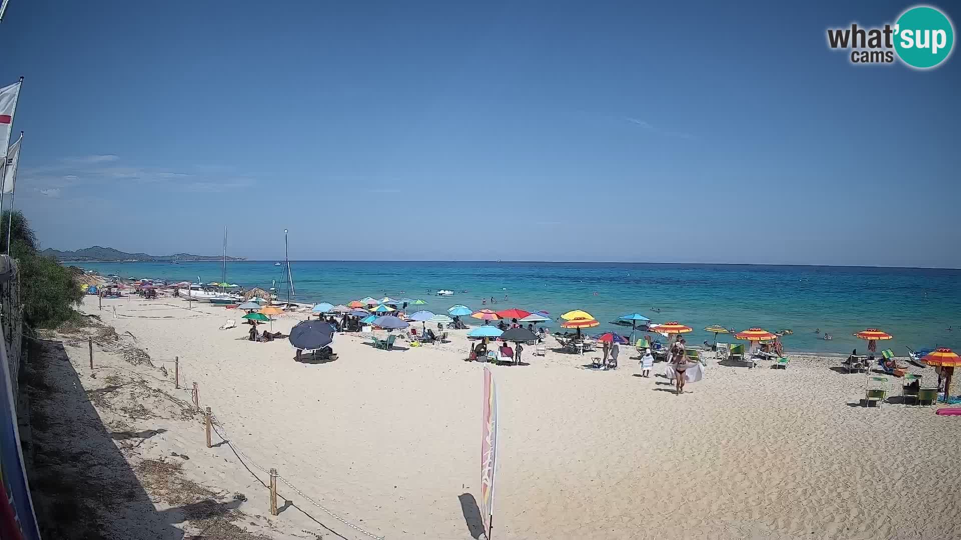 Webcam Piscina Rei – Vista en directo desde Costa Rei, Muravera
