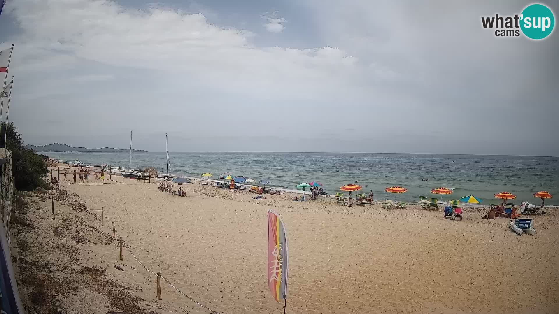 Web kamera Piscina Rei – Pogled uživo iz Costa Rei, Muravera