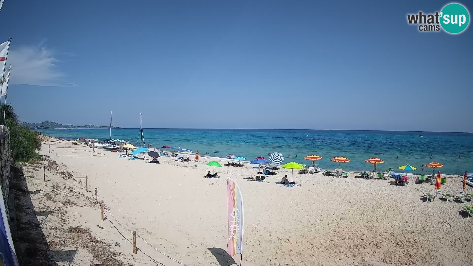 Webcam Piscina Rei – Vue en direct depuis Costa Rei, Muravera