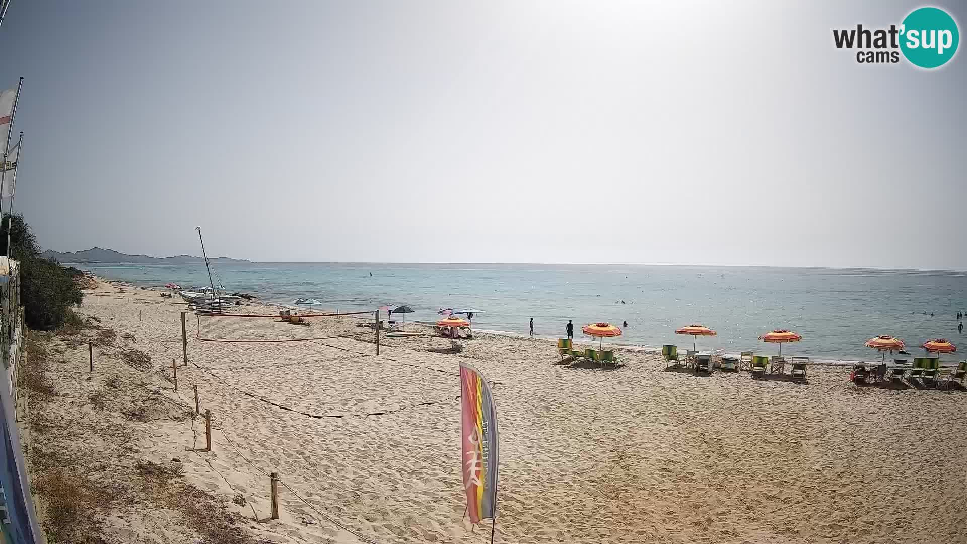 Web kamera Piscina Rei – Pogled uživo iz Costa Rei, Muravera
