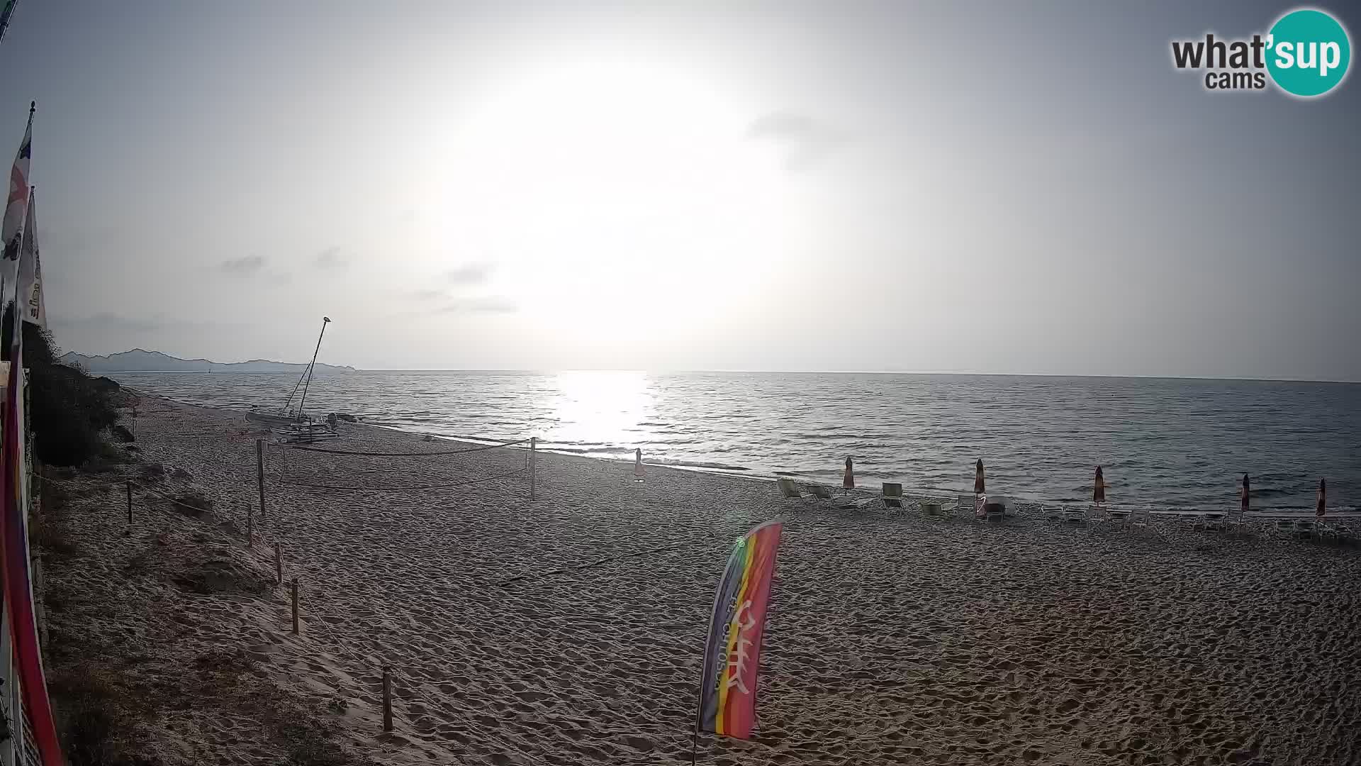 Webcam Piscina Rei – Vista en directo desde Costa Rei, Muravera