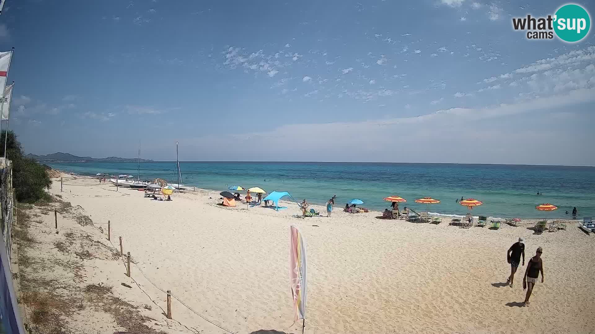 Webcam Piscina Rei – Vista live da Costa Rei, Muravera