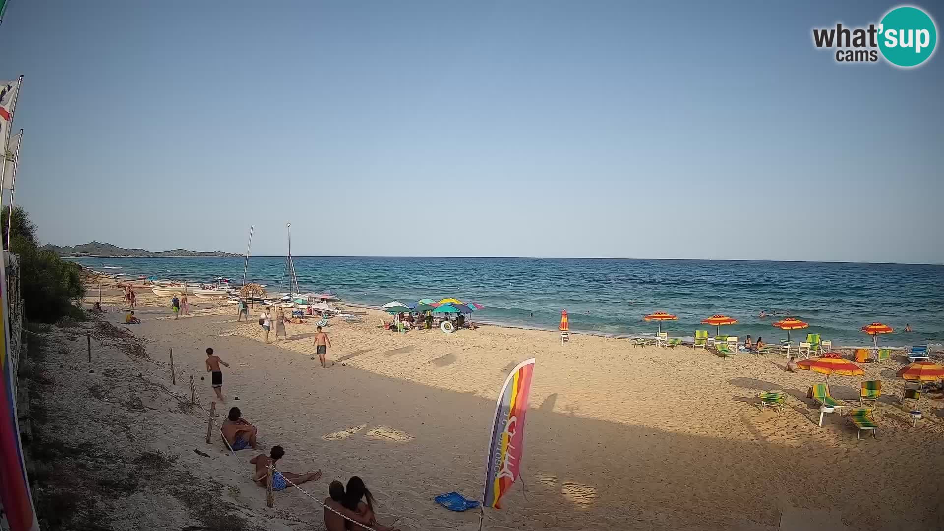 Webcam Piscina Rei – Live View from Costa Rei, Muravera