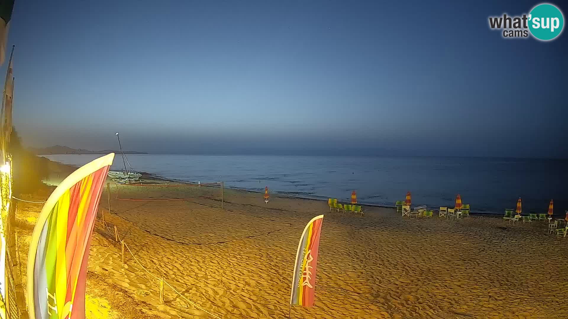 Webcam Piscina Rei – Vista live da Costa Rei, Muravera