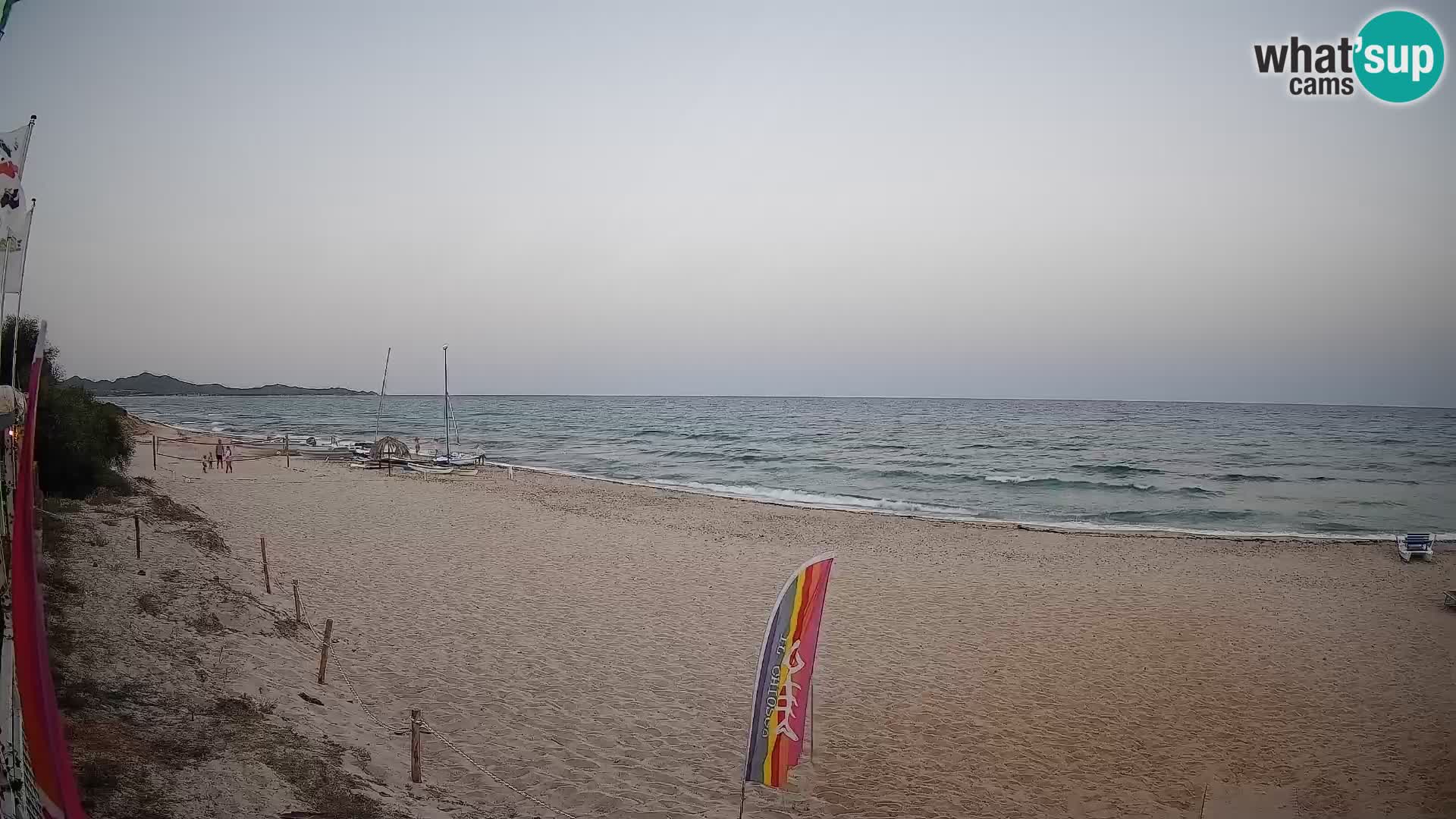 Webcam Piscina Rei – Vista live da Costa Rei, Muravera
