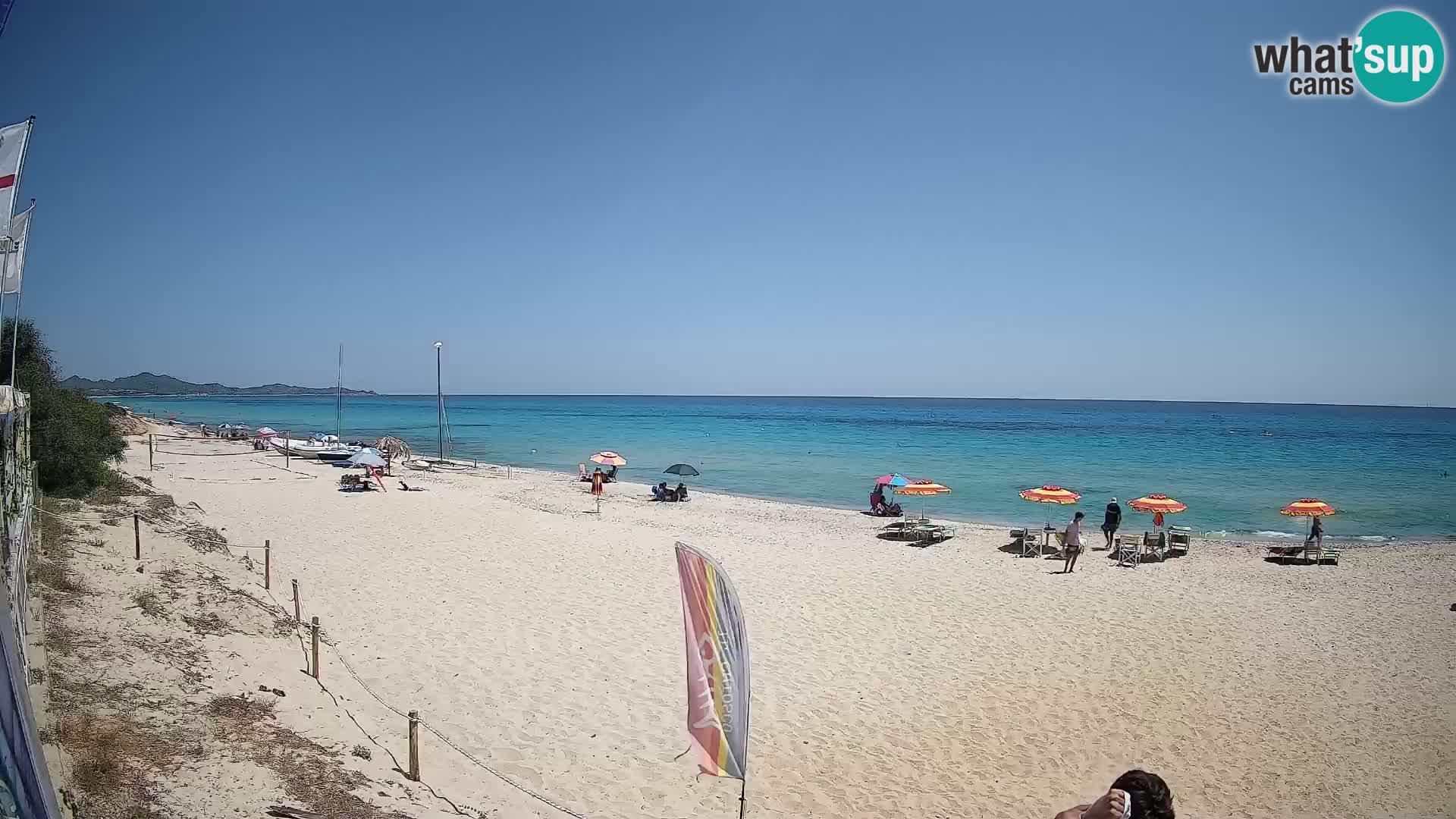 Spletna kamera Piscina Rei – Pogled v živo iz Costa Rei, Muravera