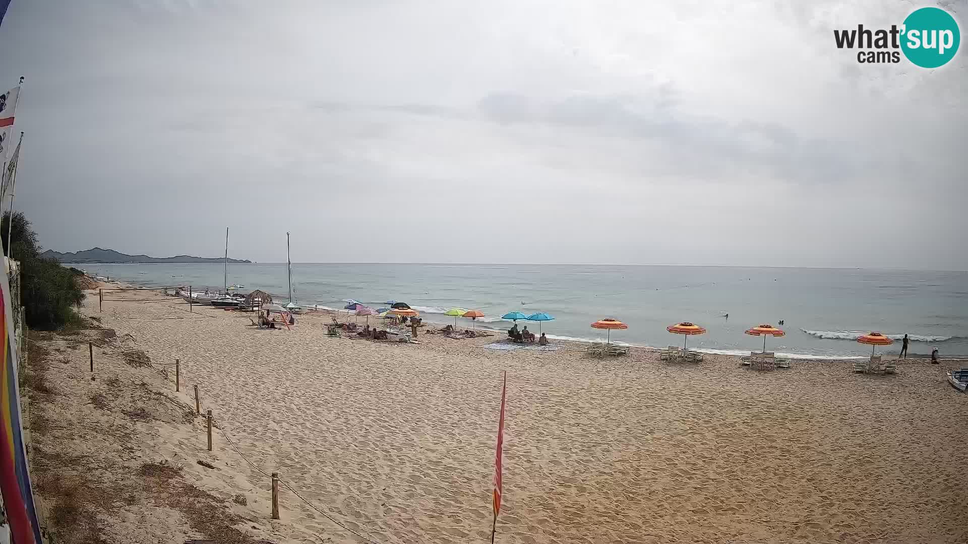 Spletna kamera Piscina Rei – Pogled v živo iz Costa Rei, Muravera