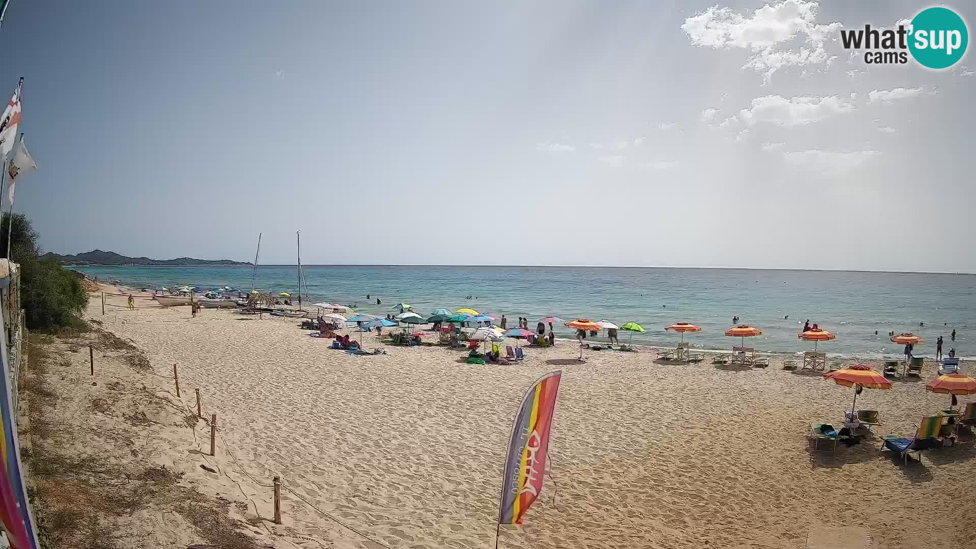 Webcam Piscina Rei – Vista live da Costa Rei, Muravera