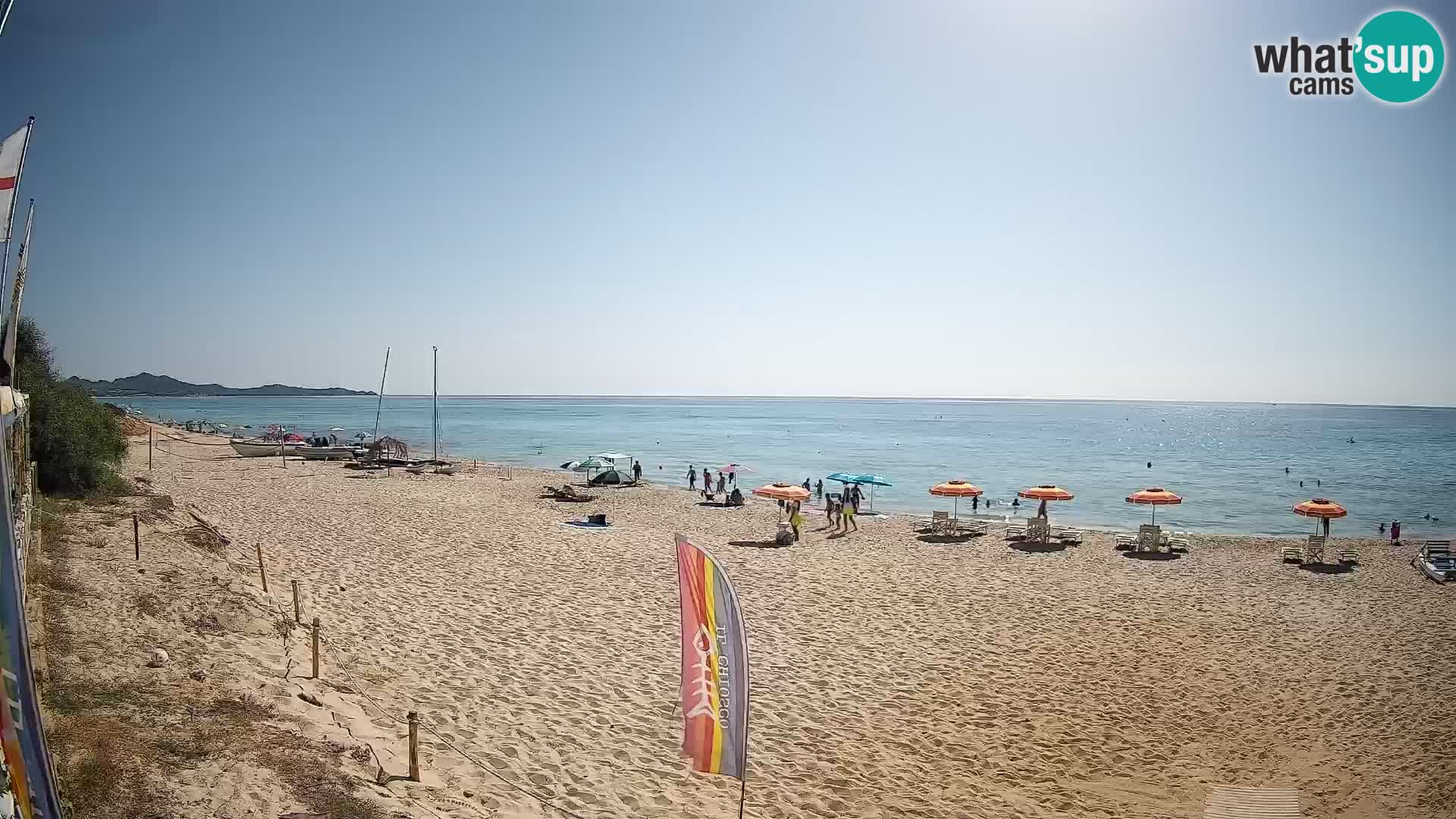 Webcam Piscina Rei – Vue en direct depuis Costa Rei, Muravera