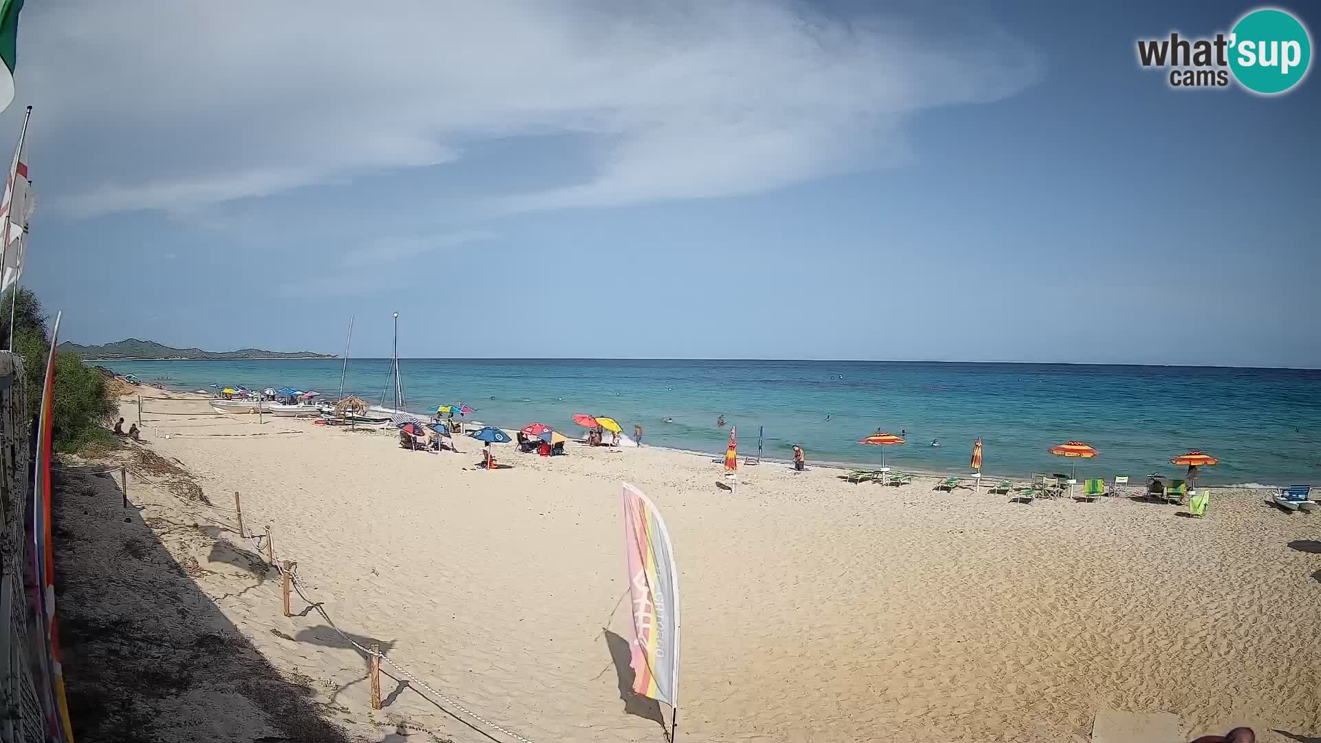 Web kamera Piscina Rei – Pogled uživo iz Costa Rei, Muravera