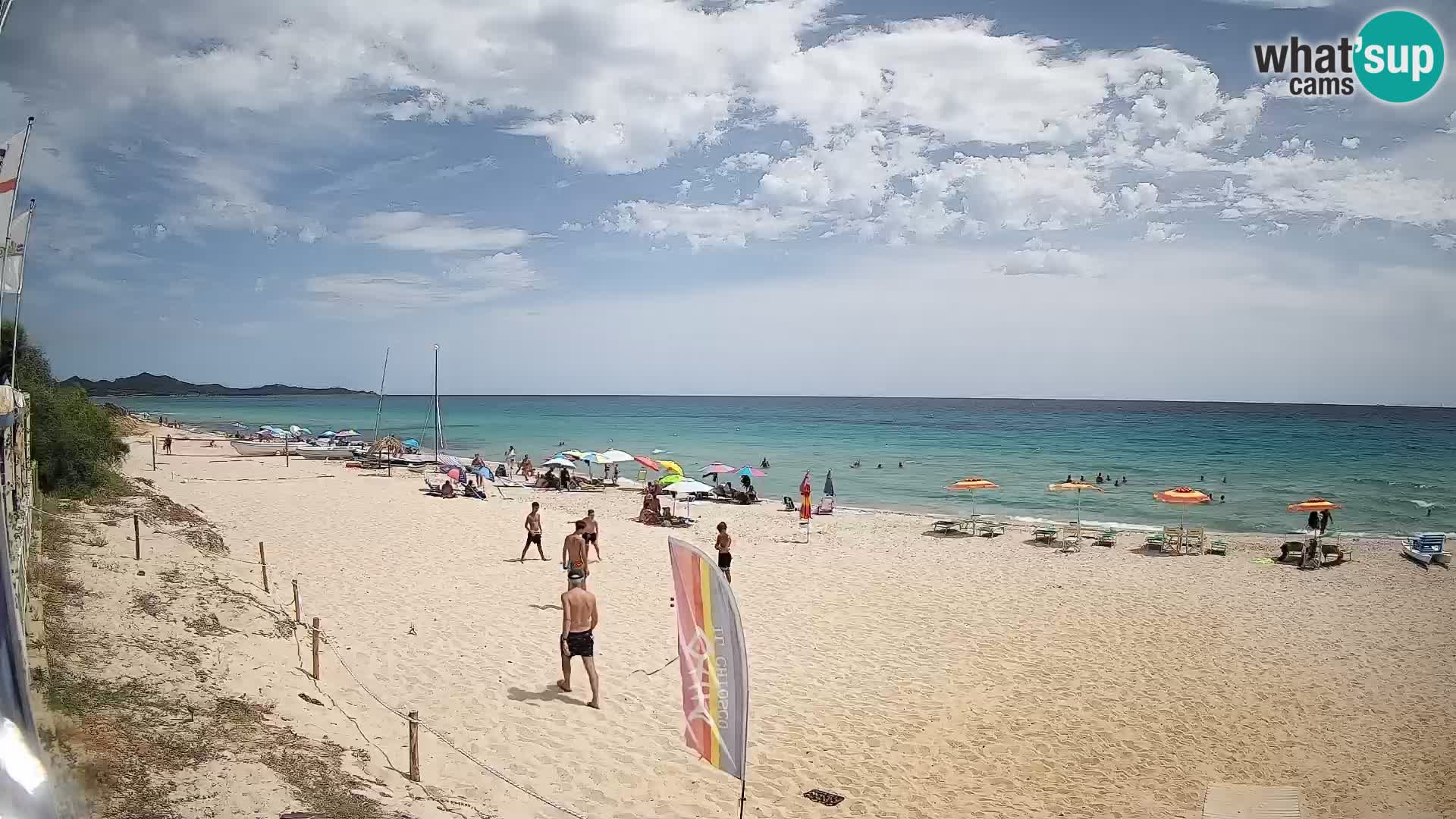 Webcam Piscina Rei – Vue en direct depuis Costa Rei, Muravera