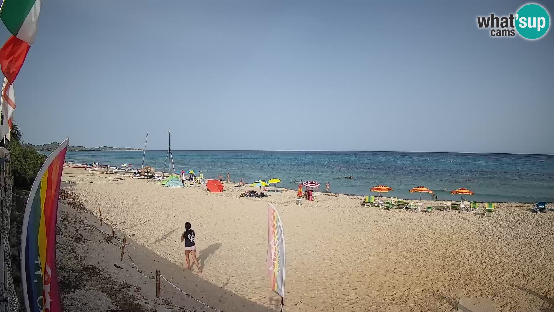 Webcam Piscina Rei – Vue en direct depuis Costa Rei, Muravera