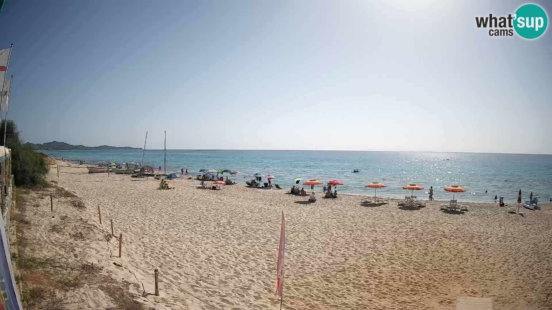 Webcam Piscina Rei – Vue en direct depuis Costa Rei, Muravera