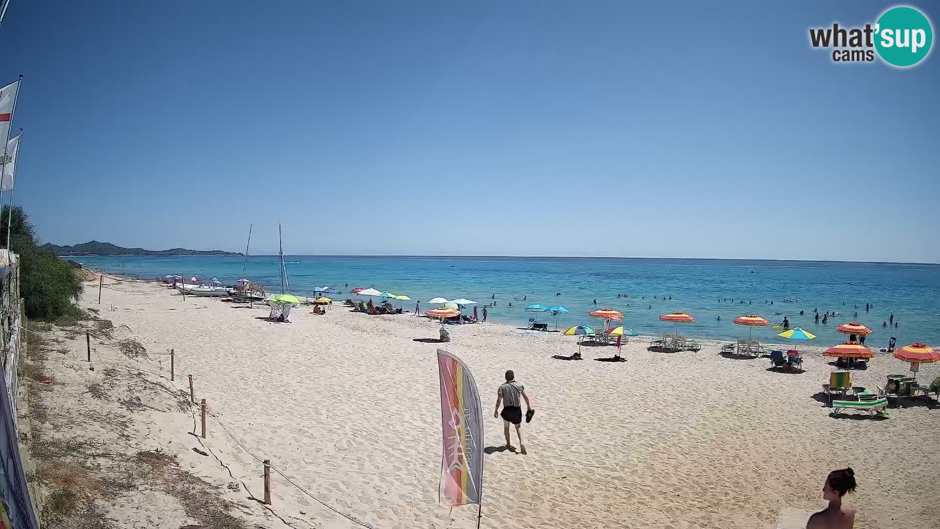 Webcam Piscina Rei – Vue en direct depuis Costa Rei, Muravera