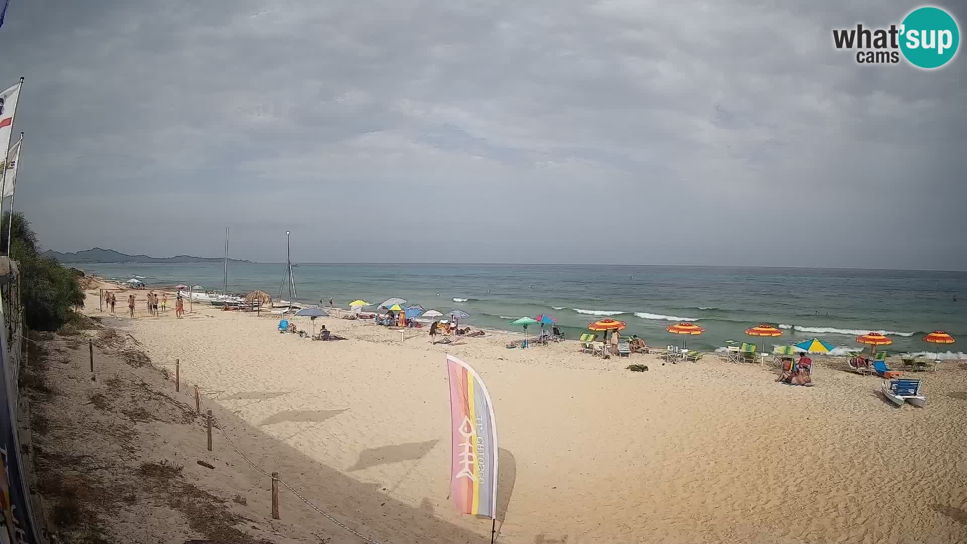 Spletna kamera Piscina Rei – Pogled v živo iz Costa Rei, Muravera