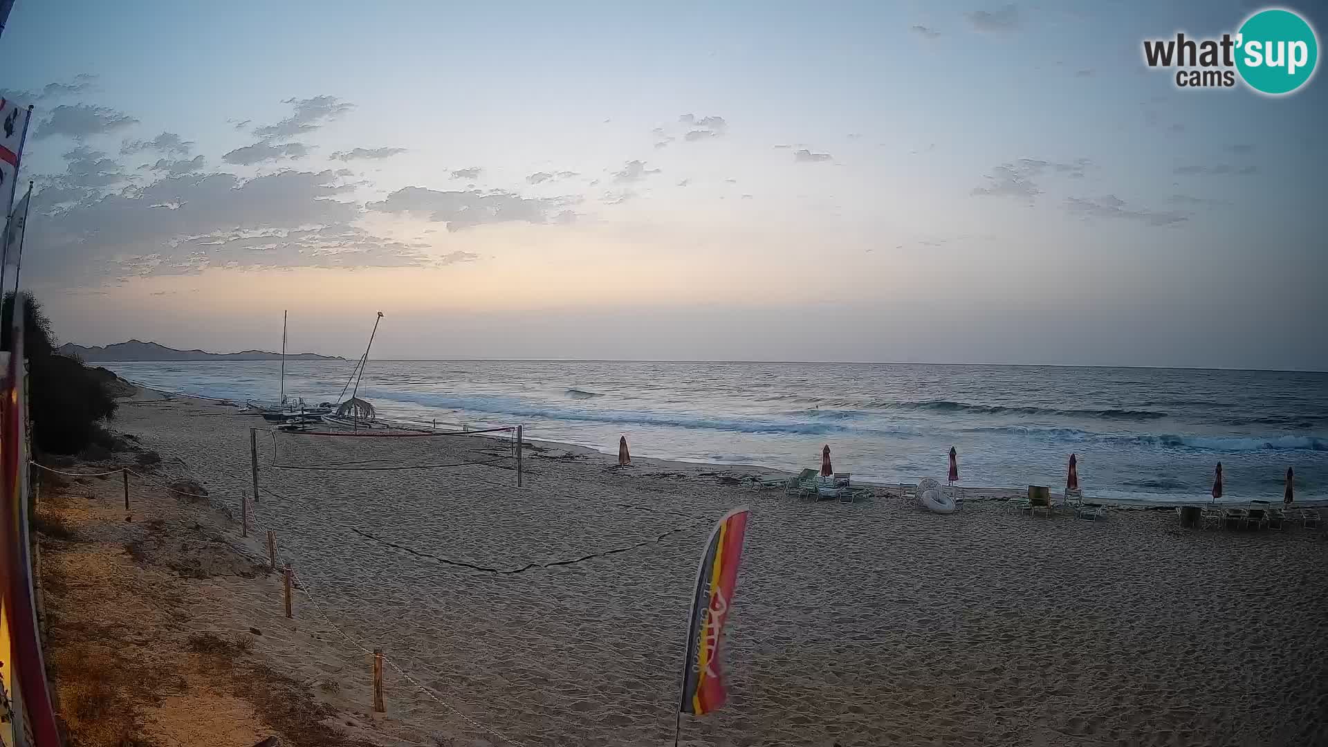 Webcam Piscina Rei – Vista live da Costa Rei, Muravera