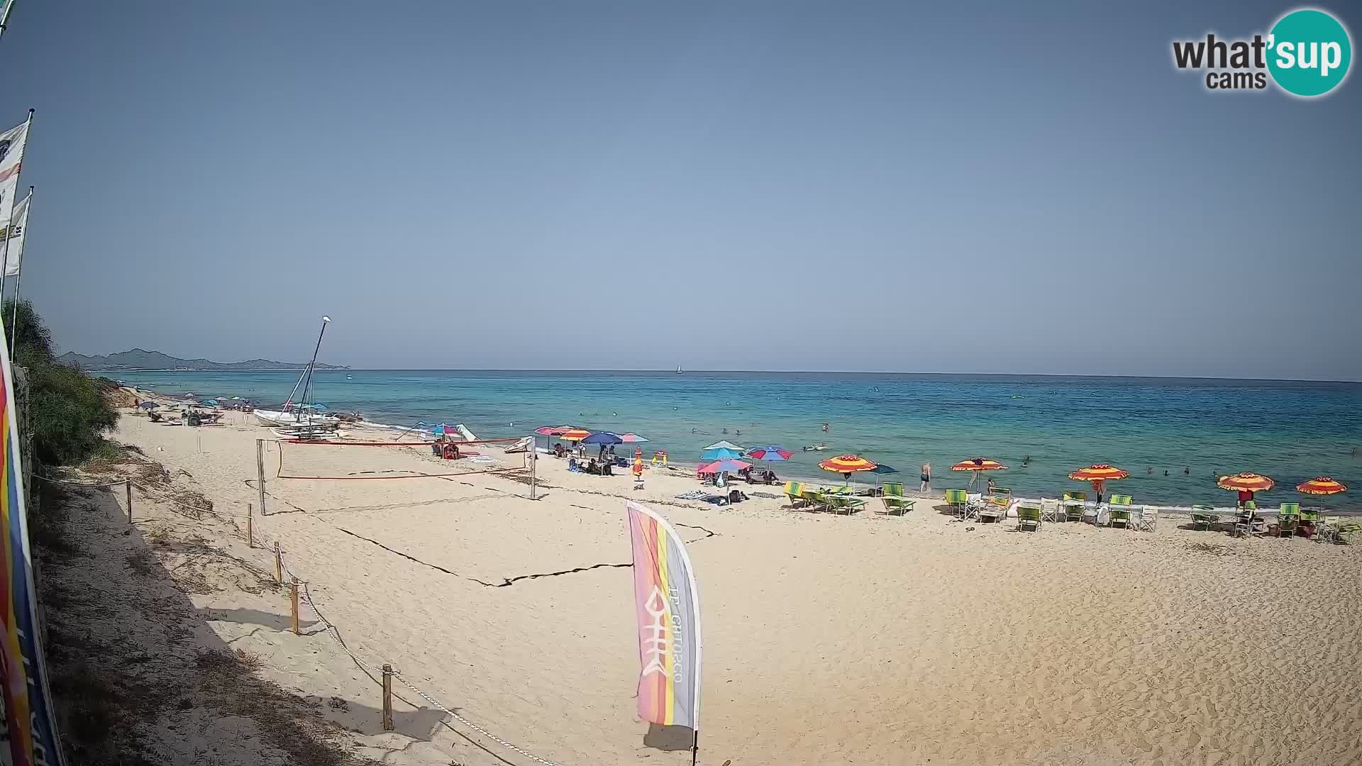 Spletna kamera Piscina Rei – Pogled v živo iz Costa Rei, Muravera