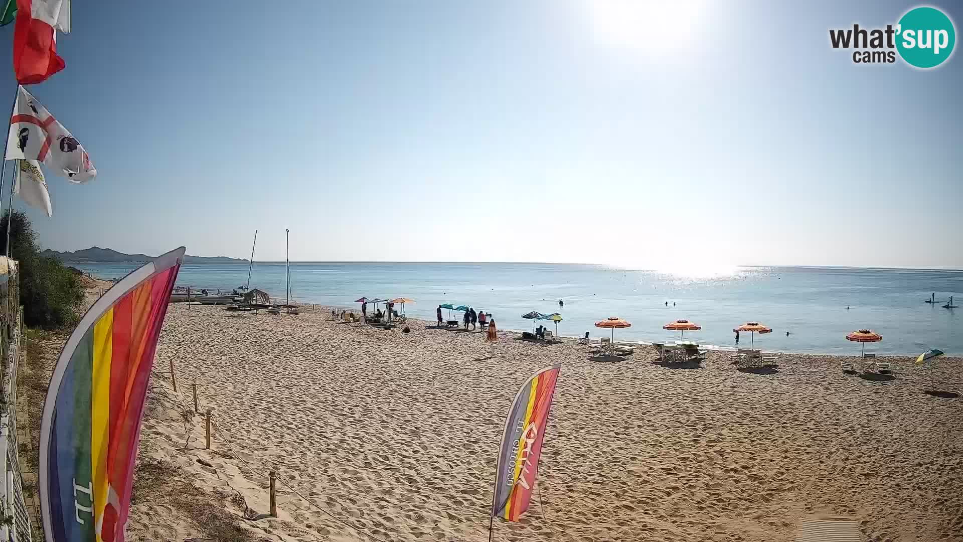Webcam Piscina Rei – Vista en directo desde Costa Rei, Muravera