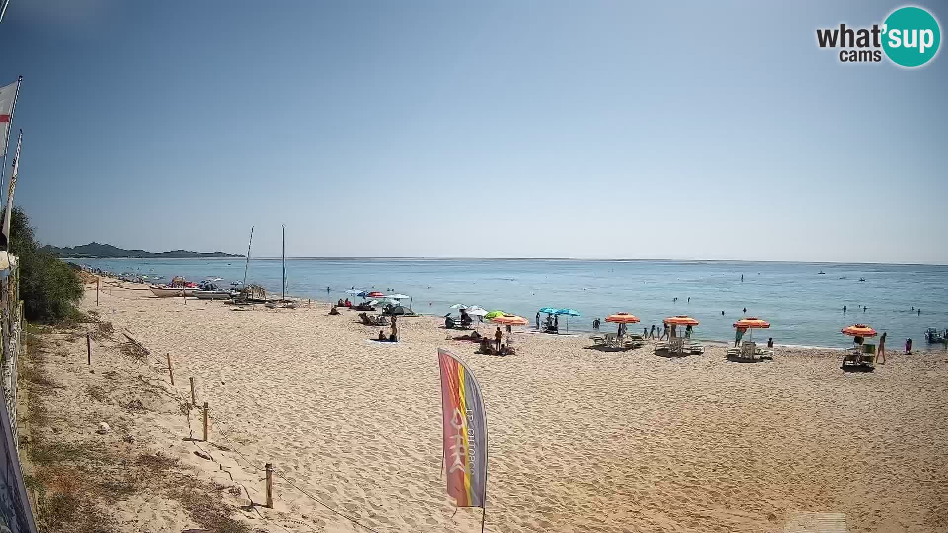 Webcam Piscina Rei – Vista live da Costa Rei, Muravera