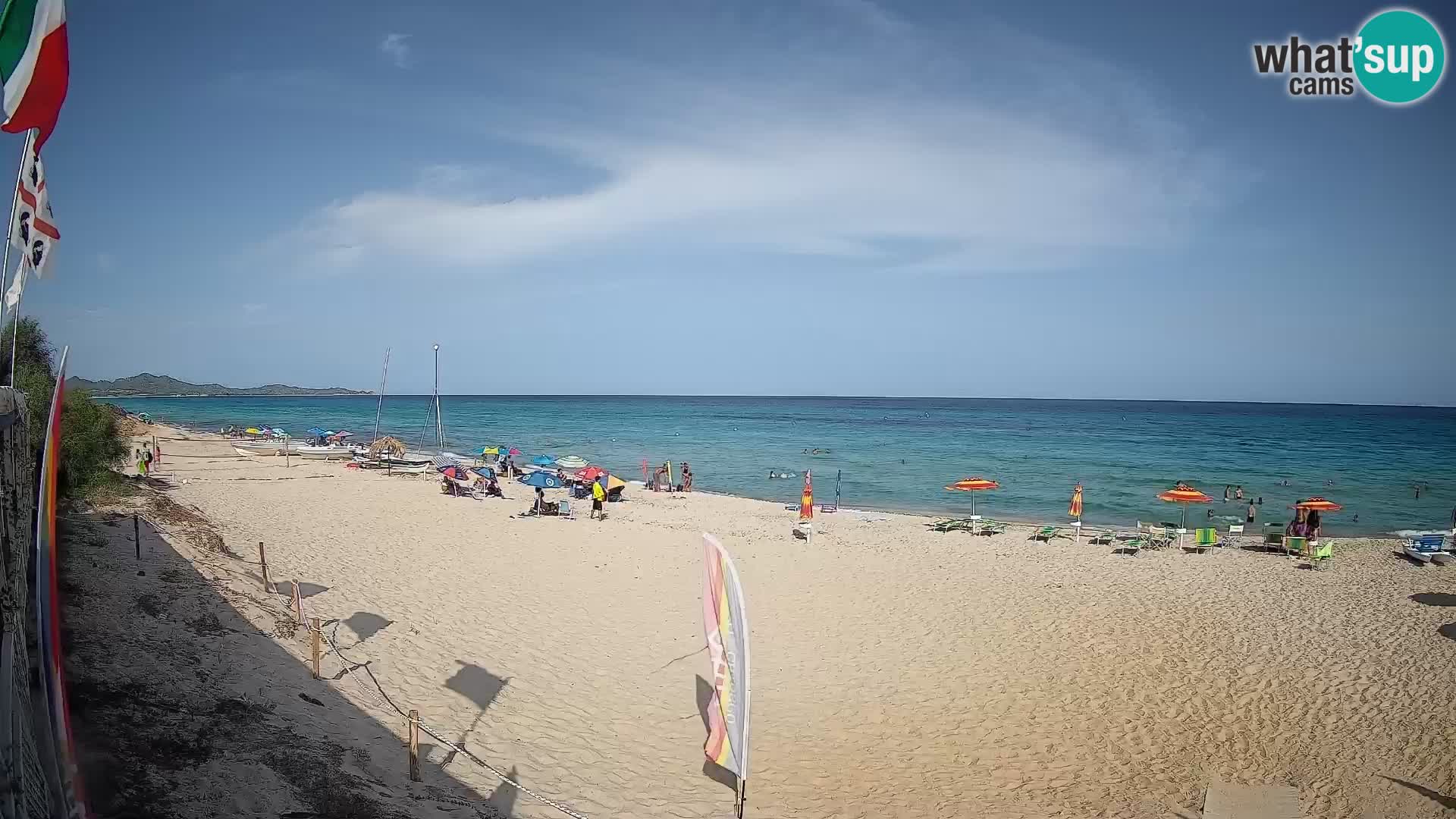 Web kamera Piscina Rei – Pogled uživo iz Costa Rei, Muravera