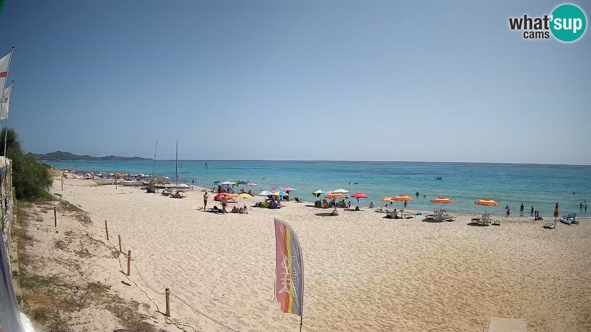 Webcam Piscina Rei – Vista en directo desde Costa Rei, Muravera