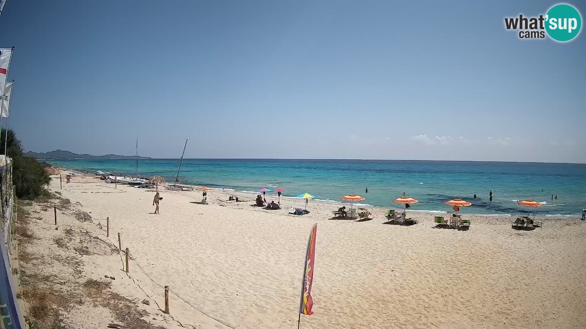 Webcam Piscina Rei – Vue en direct depuis Costa Rei, Muravera