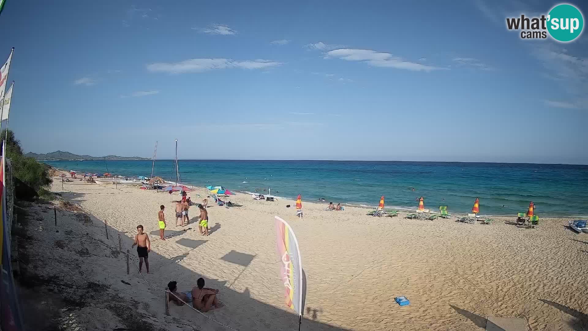 Webcam Piscina Rei – Vista en directo desde Costa Rei, Muravera