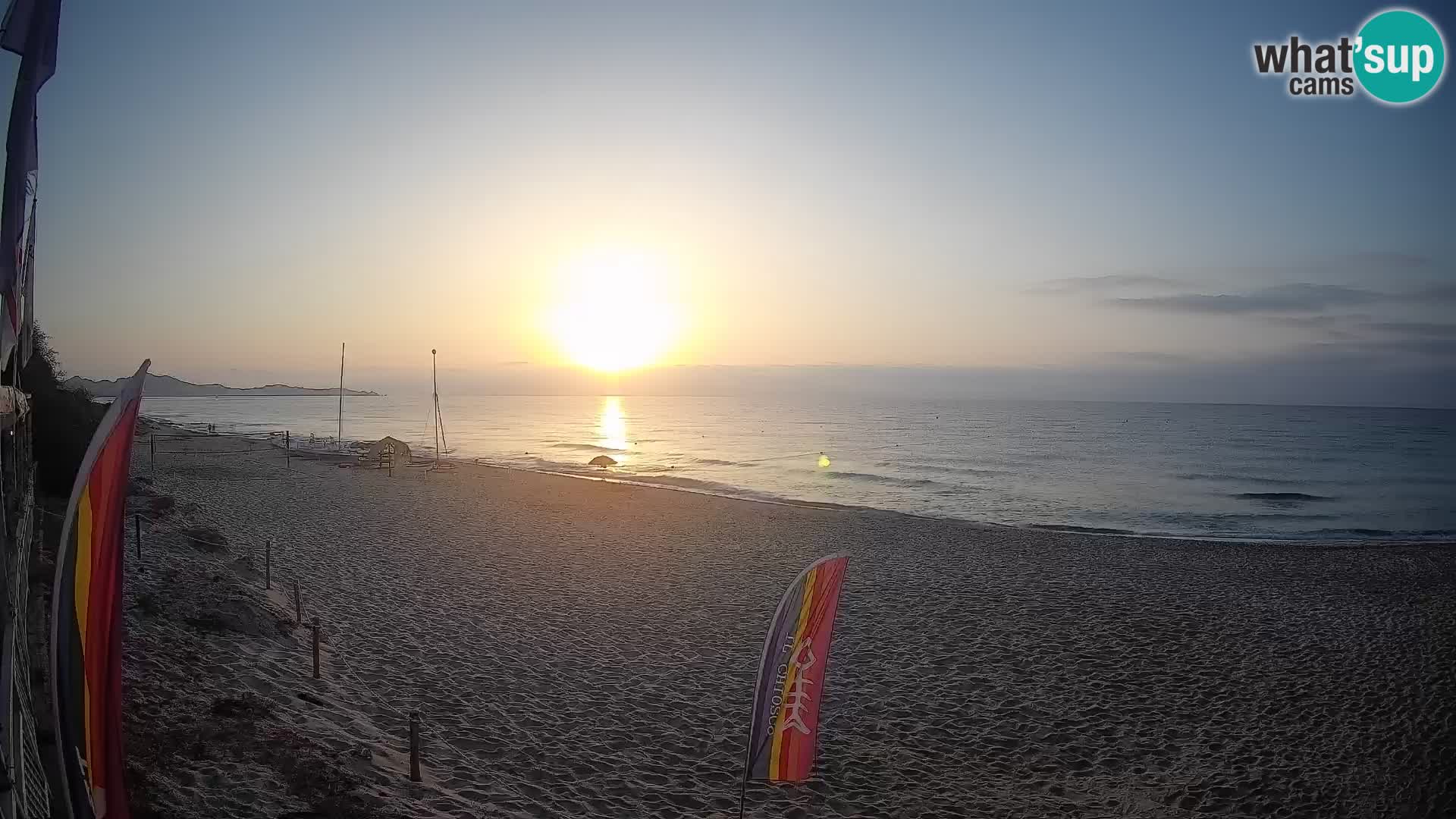 Webcam Piscina Rei – Vista live da Costa Rei, Muravera