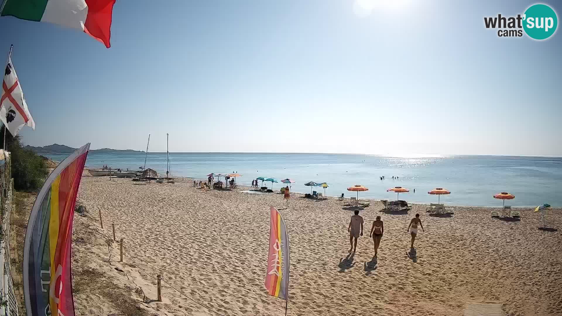 Webcam Piscina Rei – Vista en directo desde Costa Rei, Muravera
