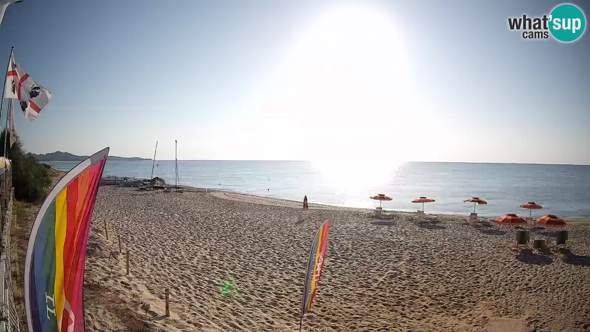 Spletna kamera Piscina Rei – Pogled v živo iz Costa Rei, Muravera