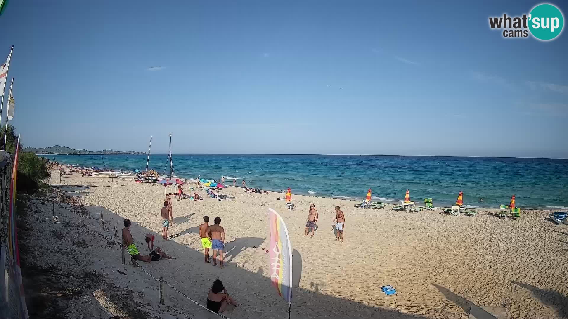 Webcam Piscina Rei – Vue en direct depuis Costa Rei, Muravera