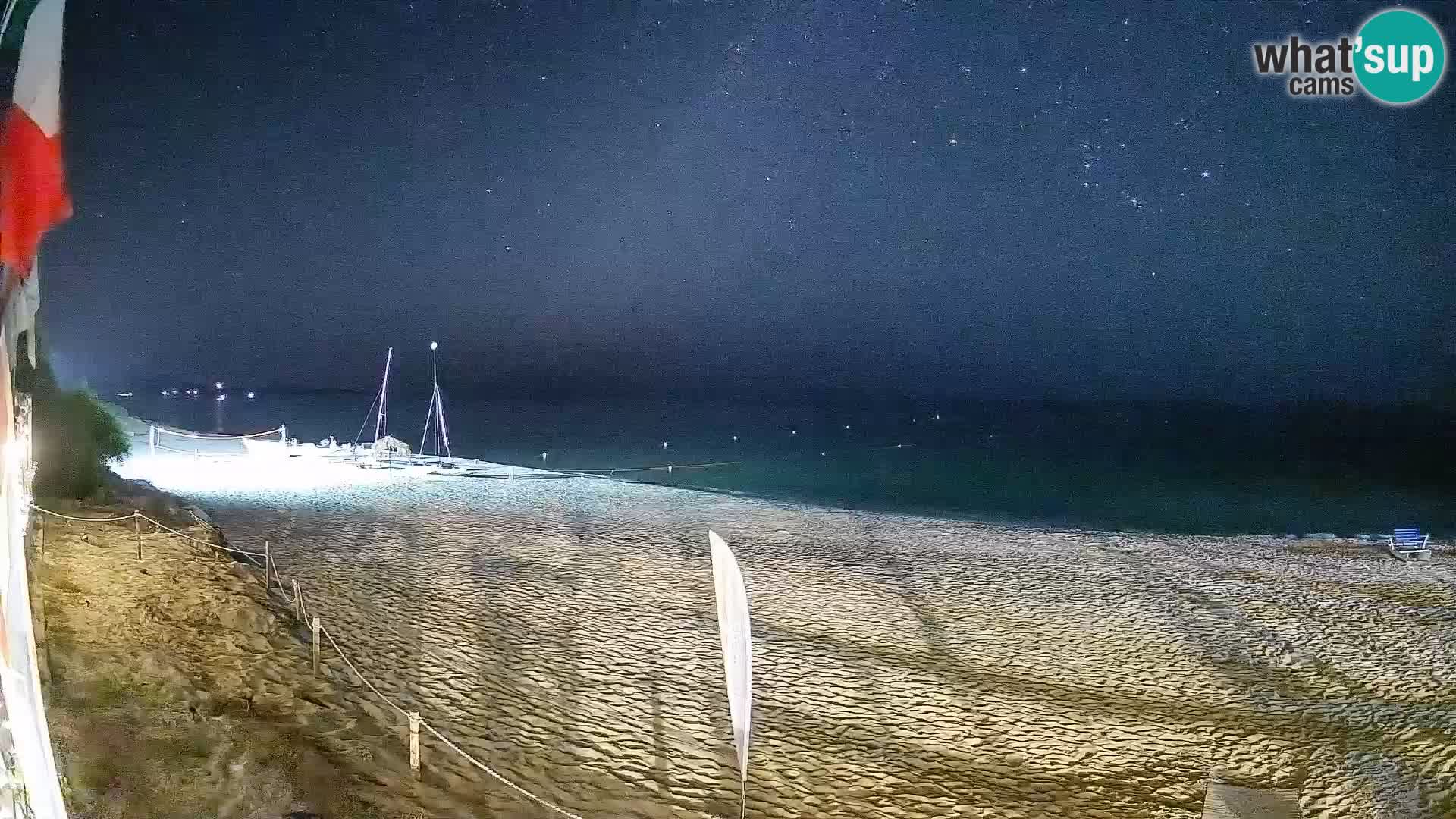 Webcam Piscina Rei – Vista live da Costa Rei, Muravera