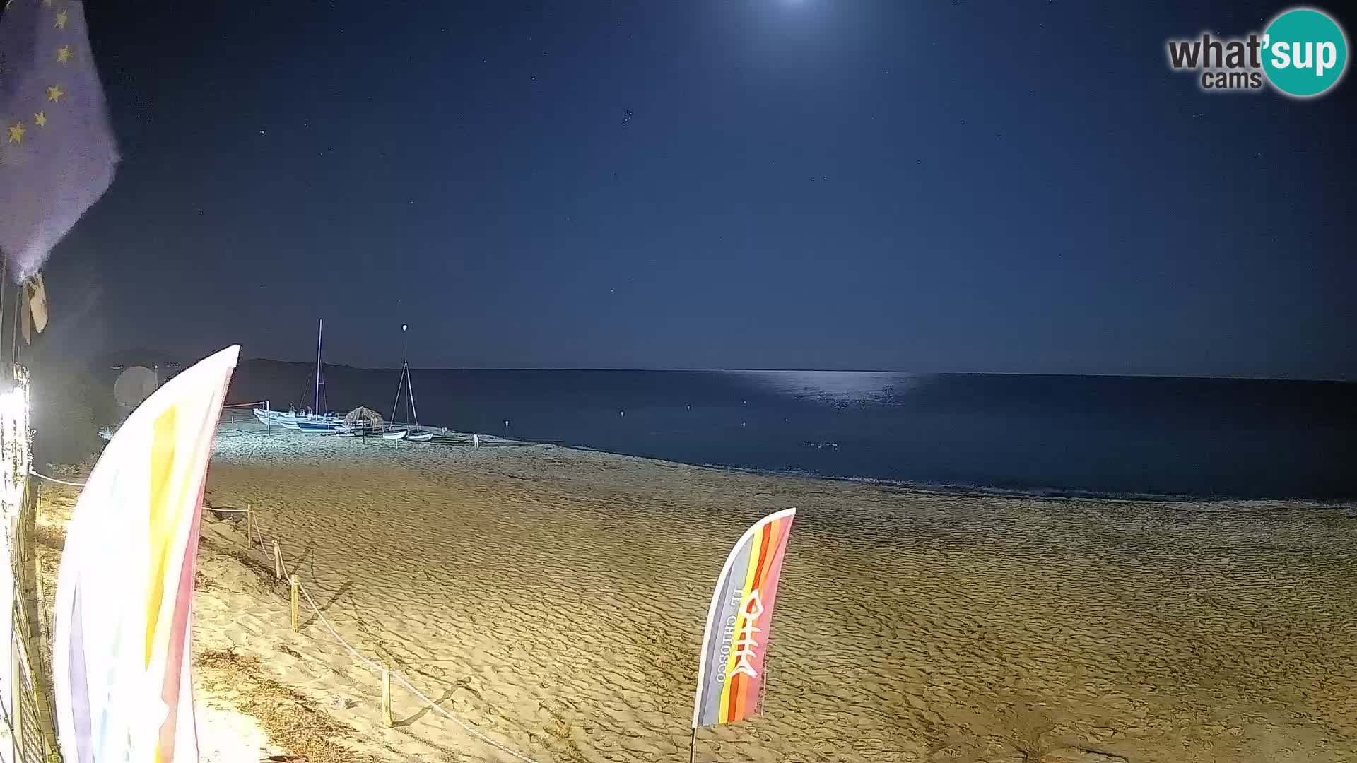 Webcam Piscina Rei – Vista live da Costa Rei, Muravera