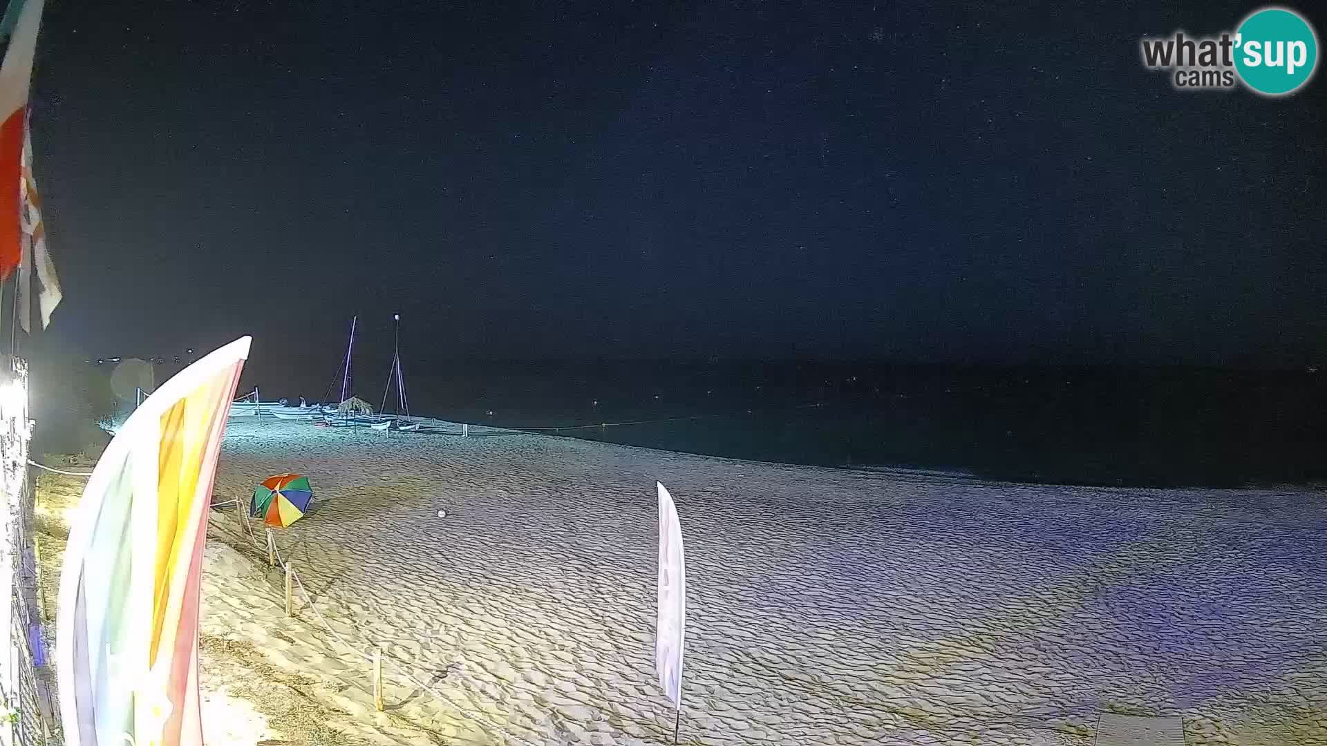 Webcam Piscina Rei – Vista live da Costa Rei, Muravera
