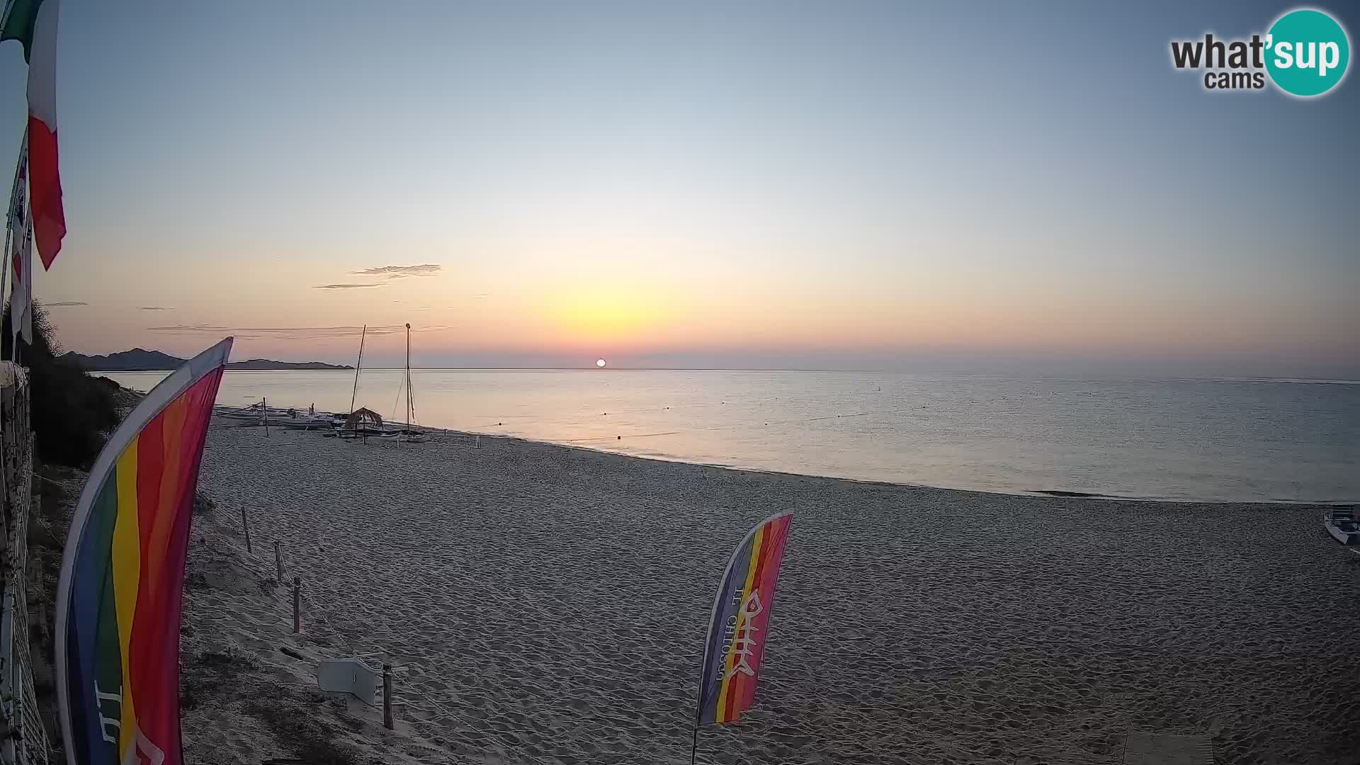 Webcam Piscina Rei – Vista live da Costa Rei, Muravera