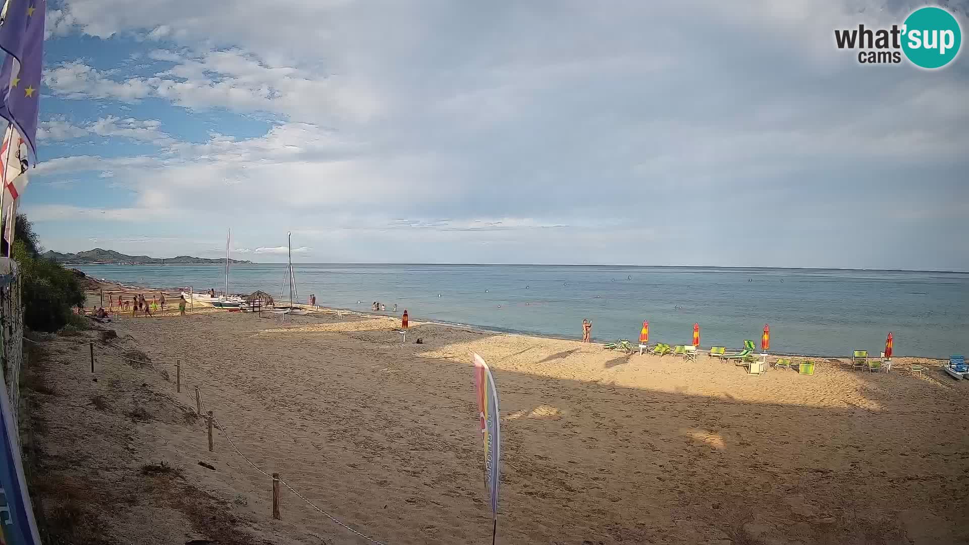 Webcam Piscina Rei – Vista en directo desde Costa Rei, Muravera