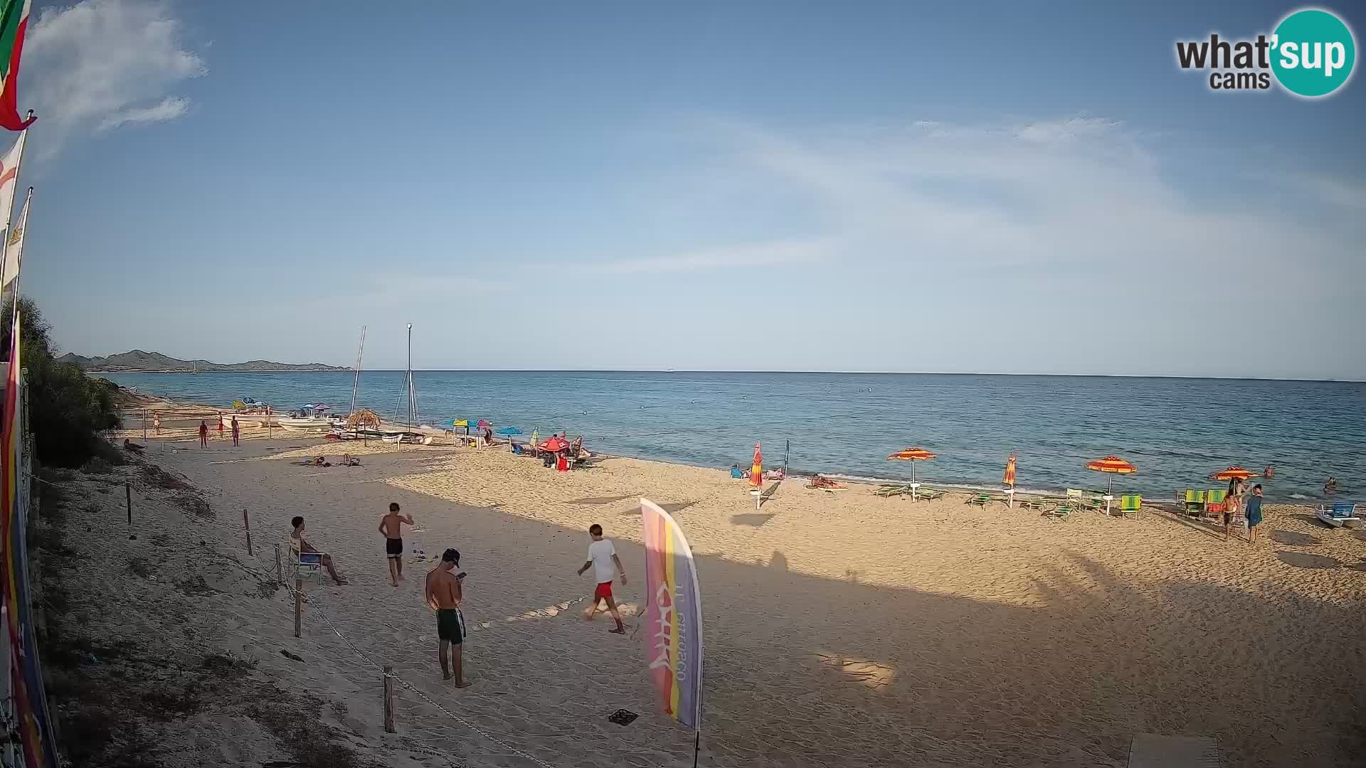 Webcam Piscina Rei – Vista live da Costa Rei, Muravera