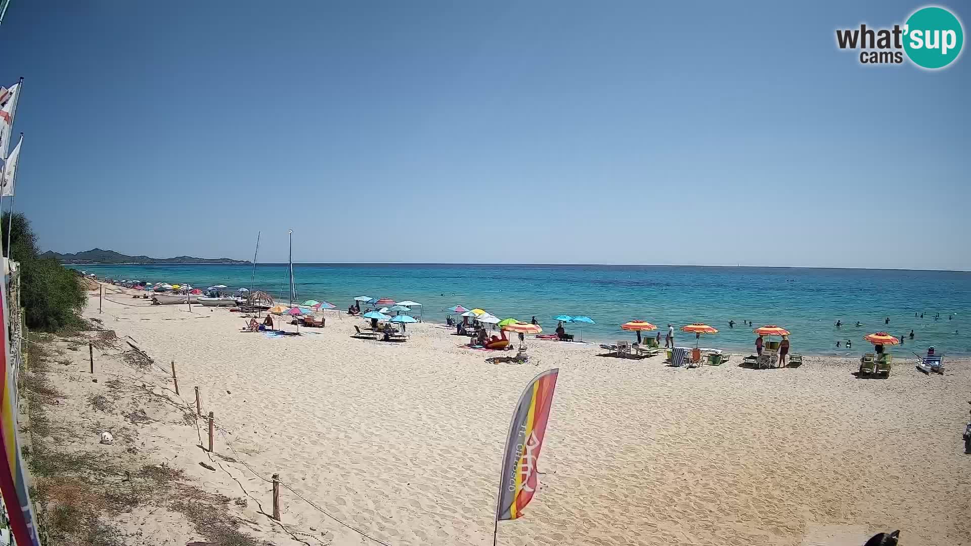 Spletna kamera Piscina Rei – Pogled v živo iz Costa Rei, Muravera