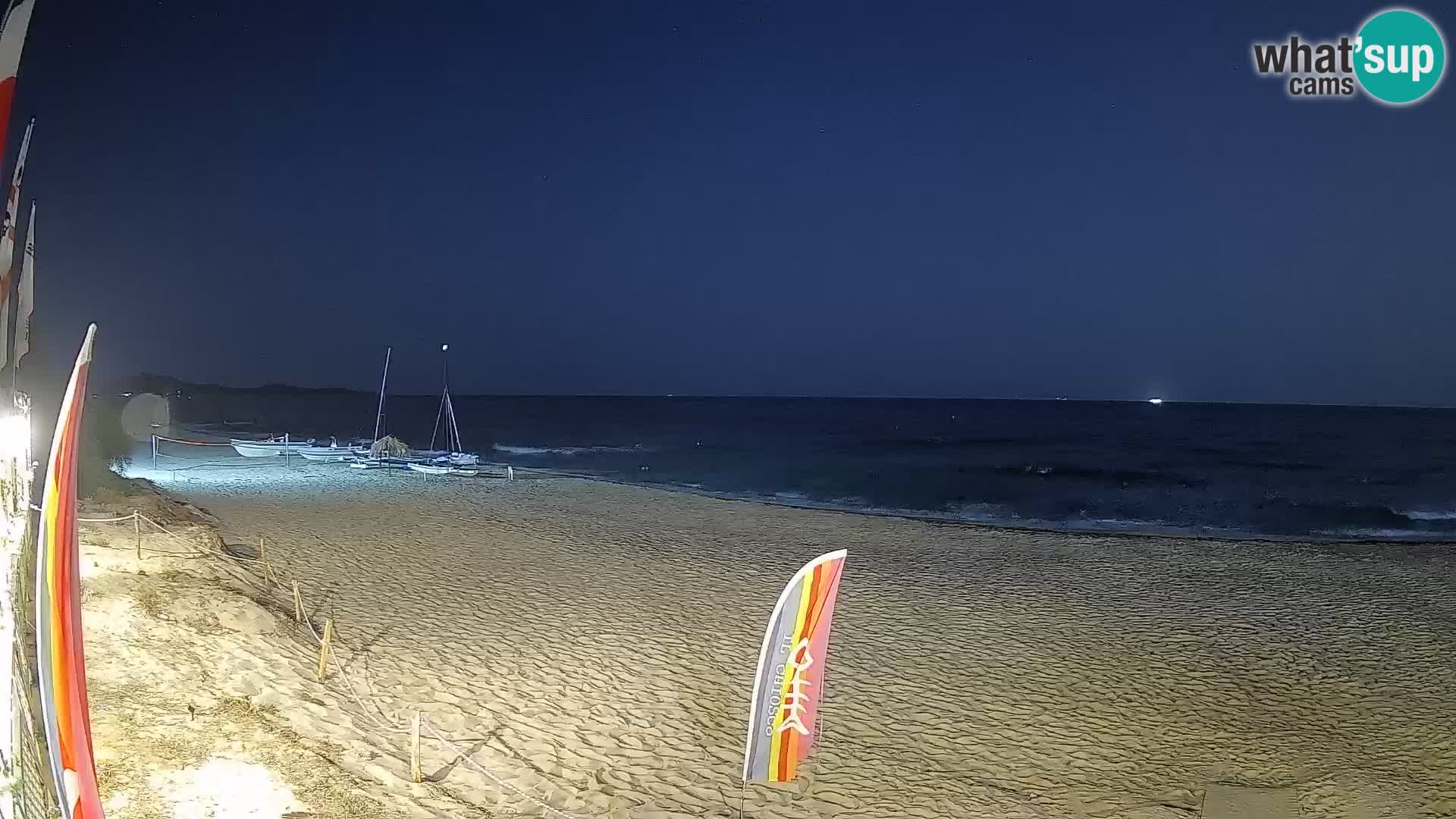 Webcam Piscina Rei – Vista live da Costa Rei, Muravera