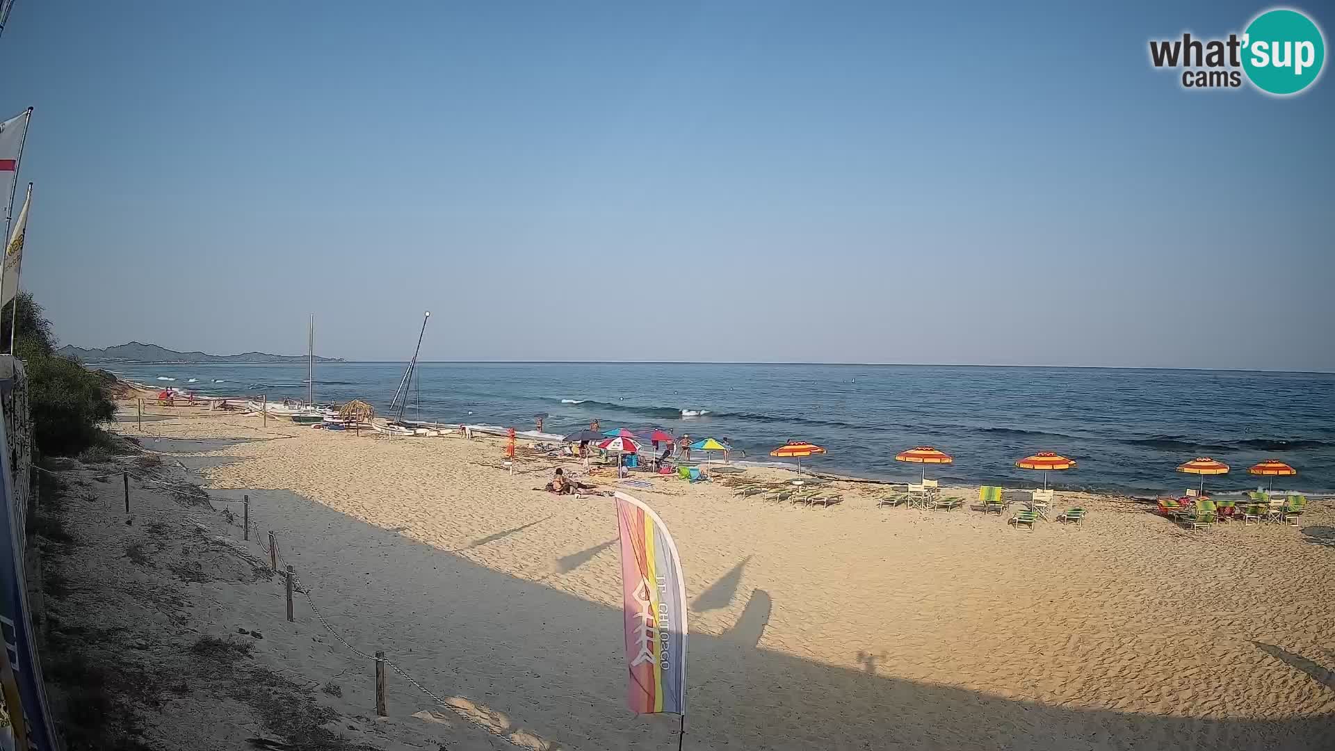 Webcam Piscina Rei – Vista live da Costa Rei, Muravera
