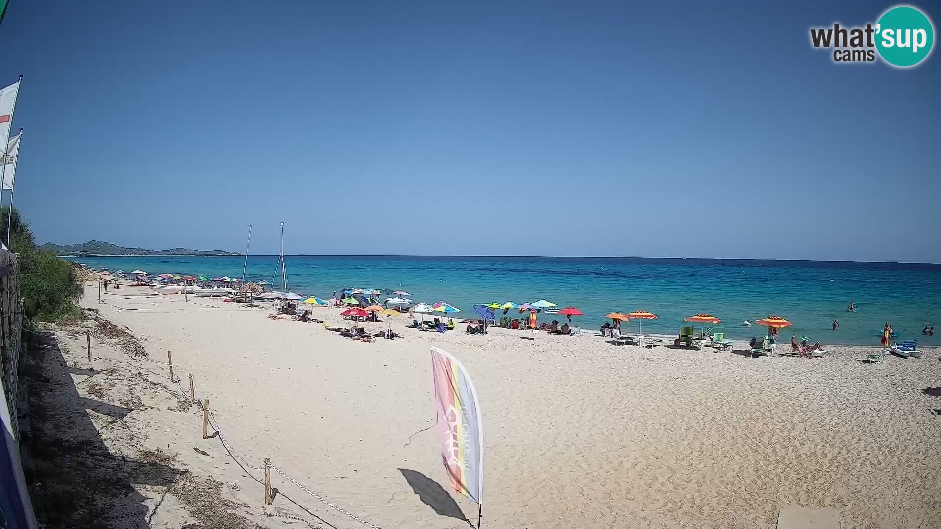 Webcam Piscina Rei – Vue en direct depuis Costa Rei, Muravera