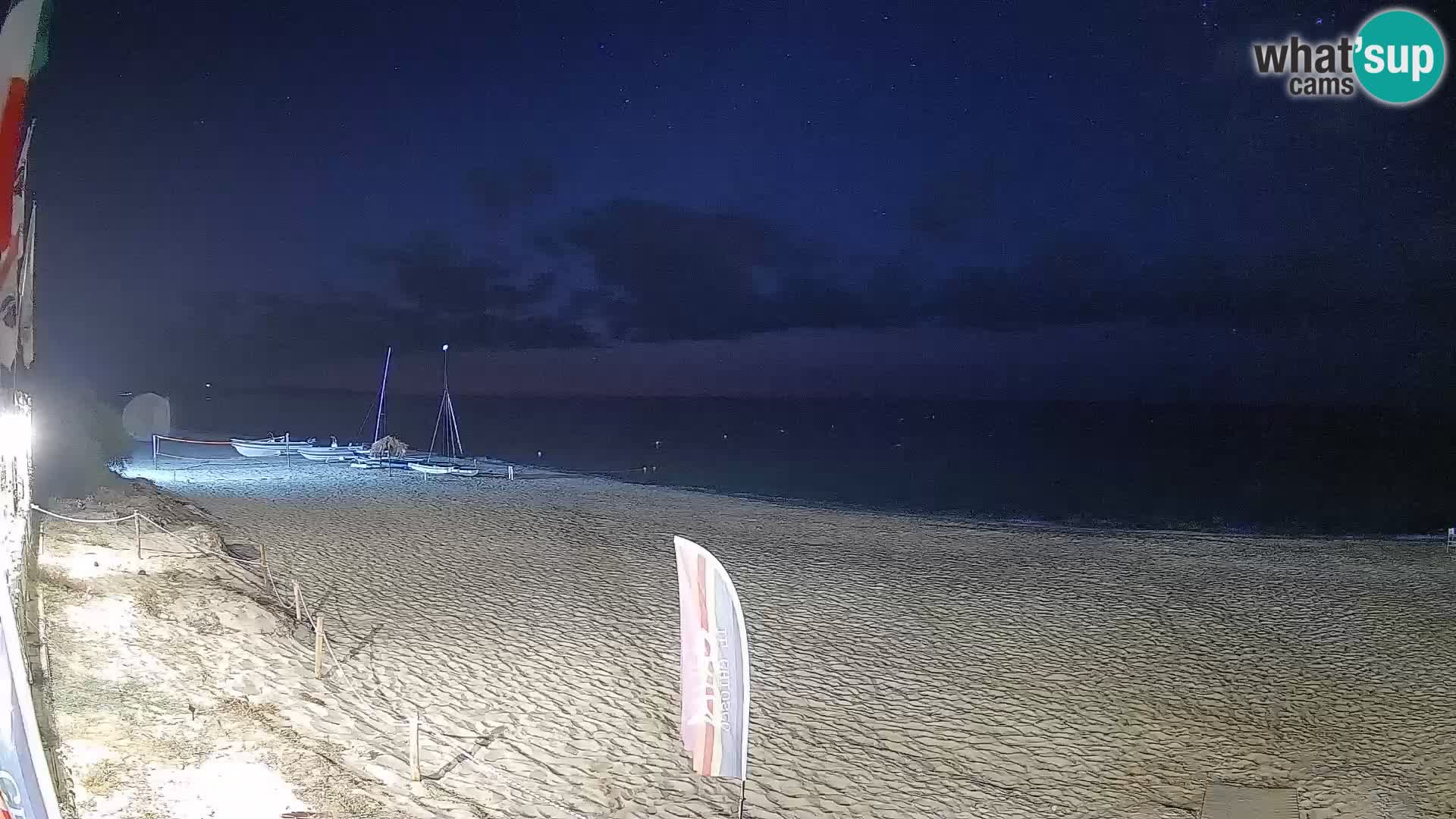 Webcam Piscina Rei – Vista live da Costa Rei, Muravera