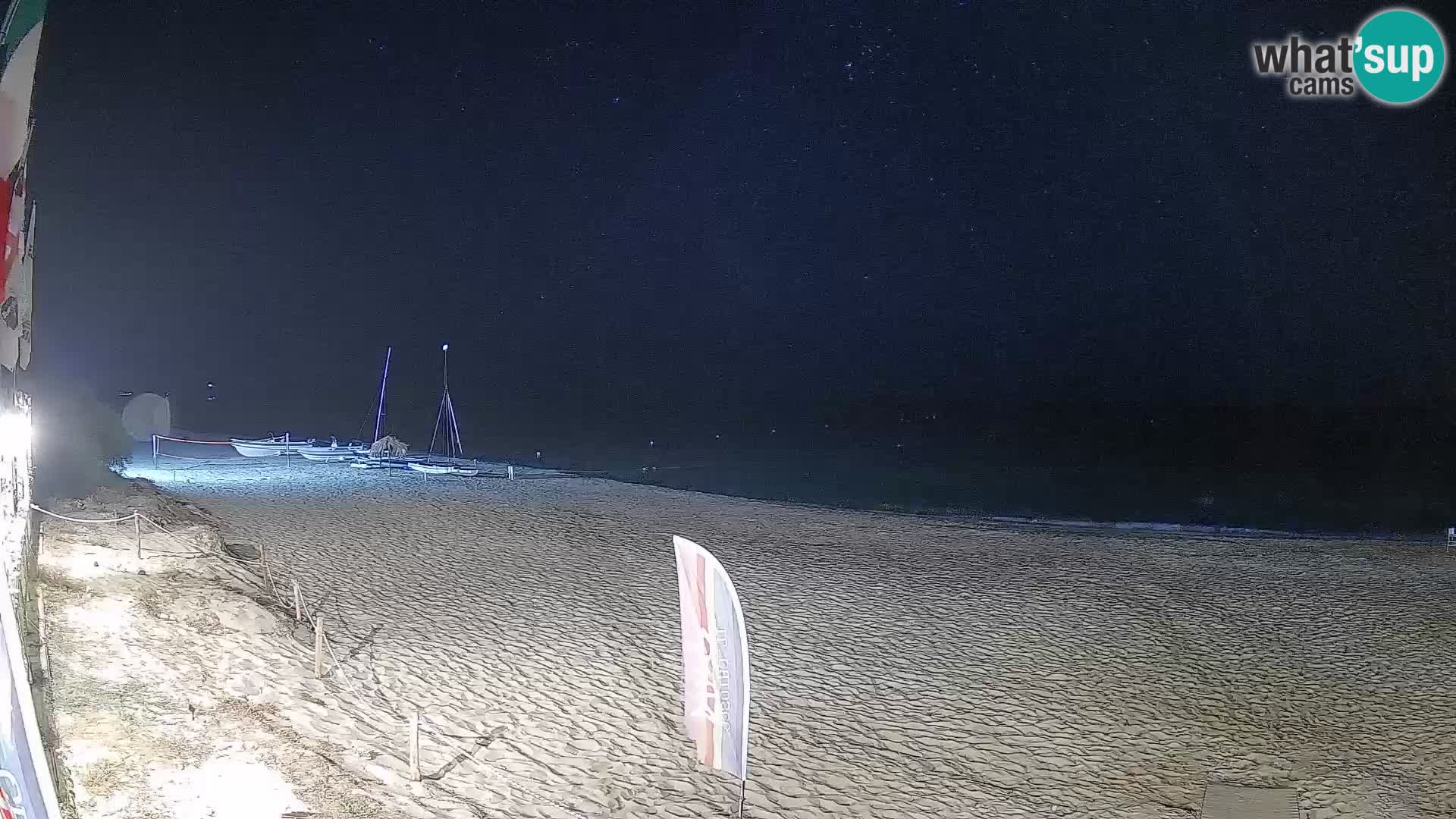 Webcam Piscina Rei – Vista live da Costa Rei, Muravera