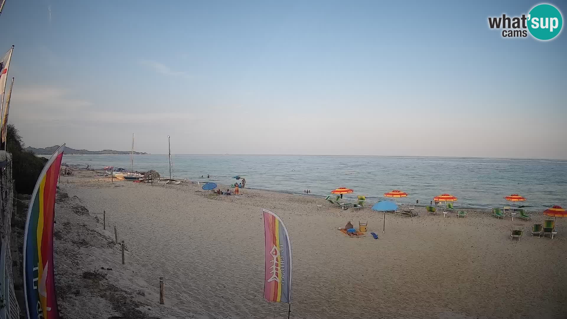 Webcam Piscina Rei – Vista en directo desde Costa Rei, Muravera