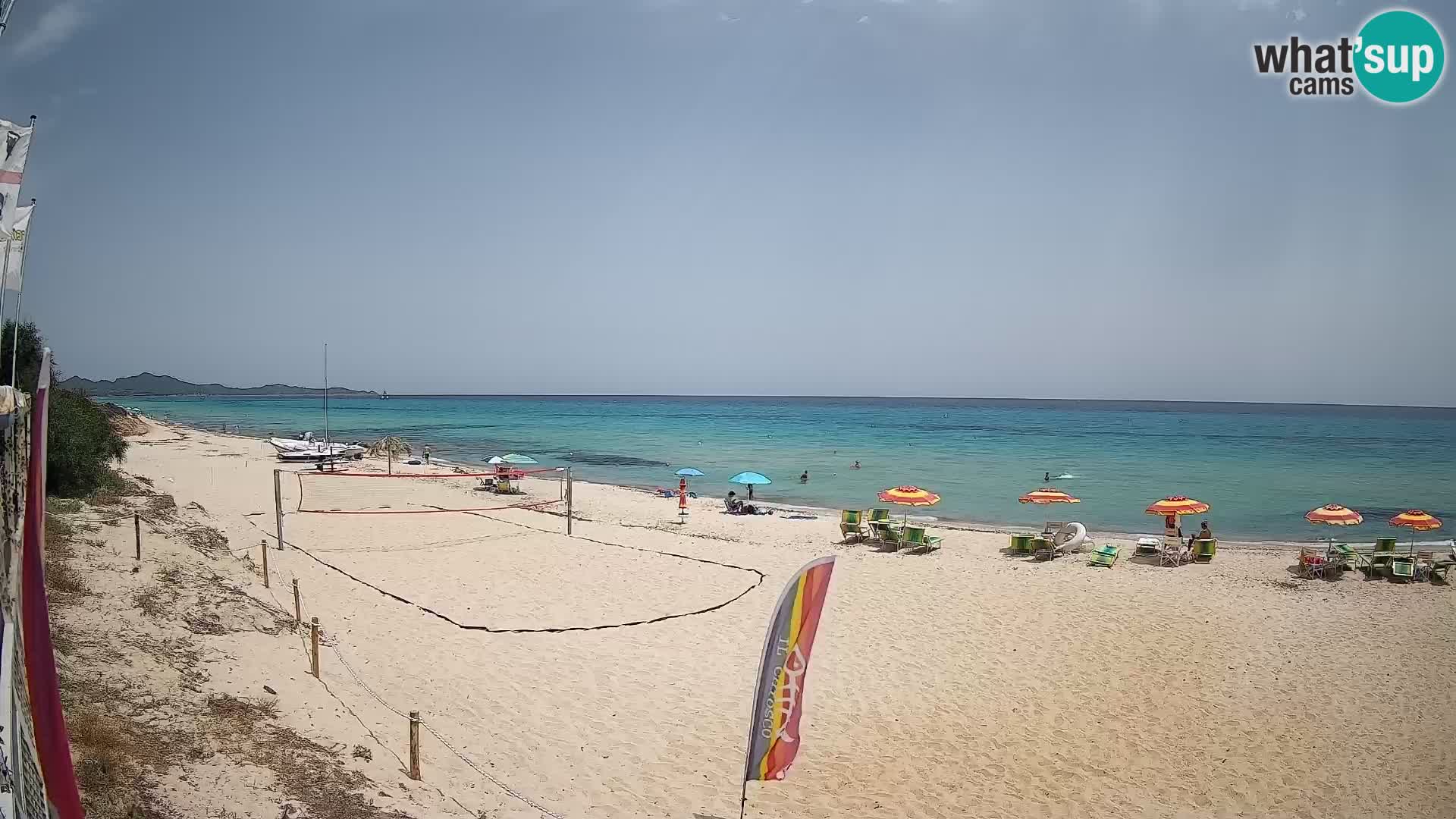 Webcam Piscina Rei – Vista en directo desde Costa Rei, Muravera